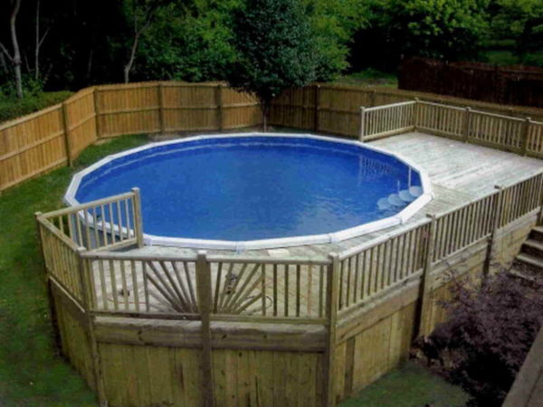 swimming pool deck