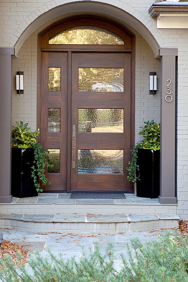 contemporary style house front door design_11
